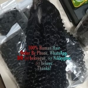 16 inches Unprocessed Human Hair Wig
